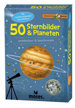 Lade das Bild in den Galerie-Viewer, 50 Sternbilder und Planeten // Kartenset Expedition Natur
