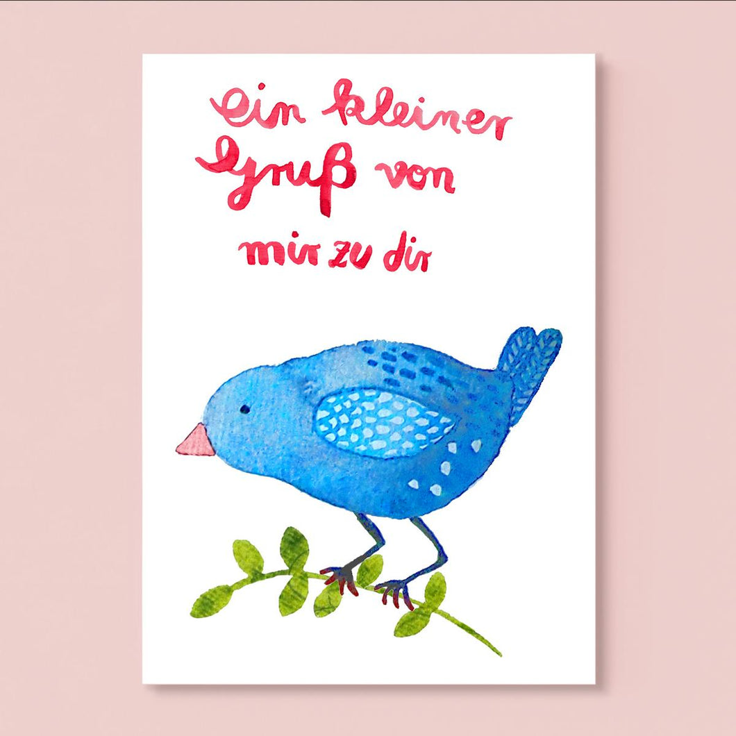 Postkarte * kleiner Gruß * // Frau Ottilie