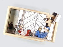 Lade das Bild in den Galerie-Viewer, Kistenpuzzle &quot;Michel aus Lönneberga&quot; // 4 Holzpuzzle
