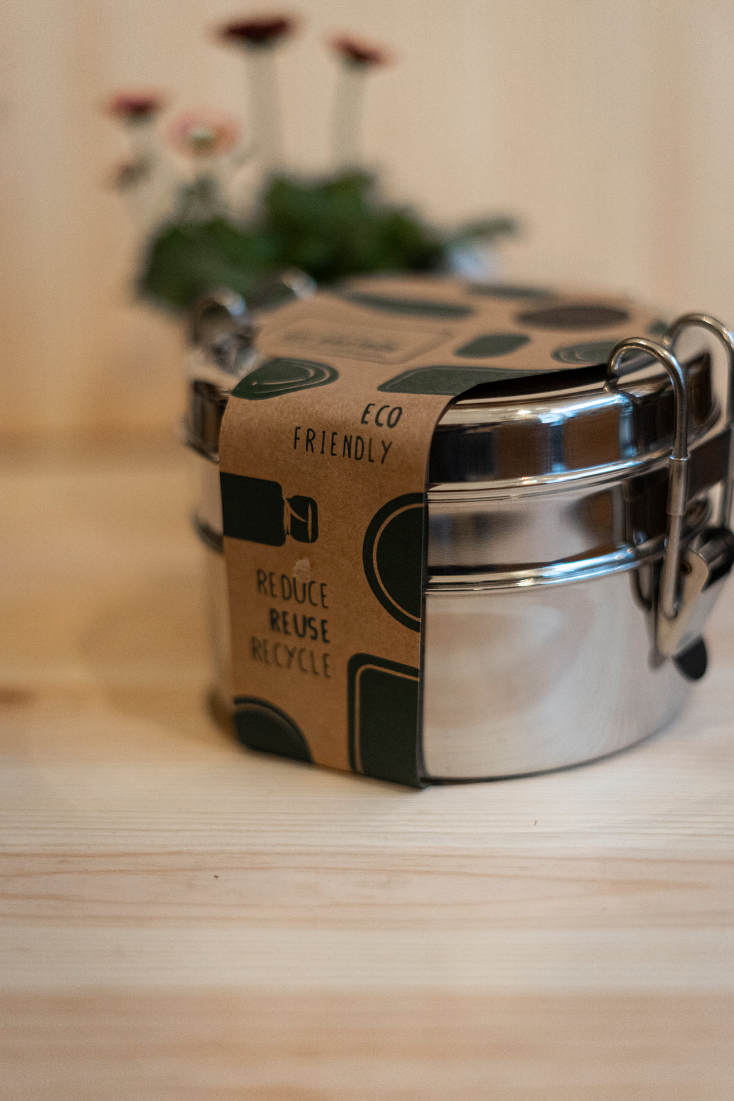 Tiffin Double + // Eco Brotbox // auslaufsichere Lunchbox